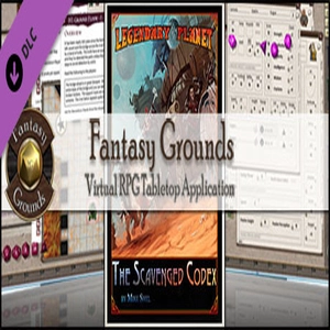 Fantasy Grounds Legendary Planet The Scavenged Codex 5E