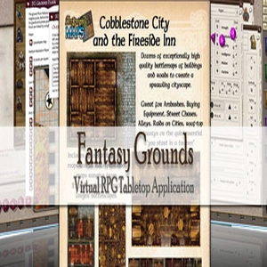 Fantasy Grounds Maps Cobblestone City and Inn