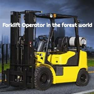 Forklift Operator in the forest world Xbox One