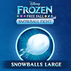 Frozen Free Fall Snowball Fight Large Pack of Snowballs