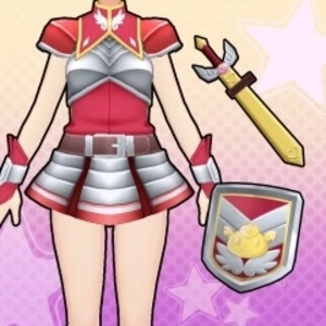 Gal*Gun Double Peace Courageous Hero Costume Set Playstation 4