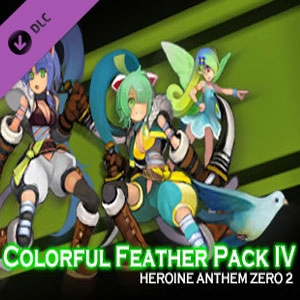 Heroine Anthem Zero 2 Colorful Feather Pack 4 Pc
