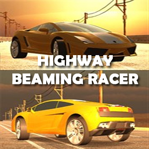 Highway Beaming Racer