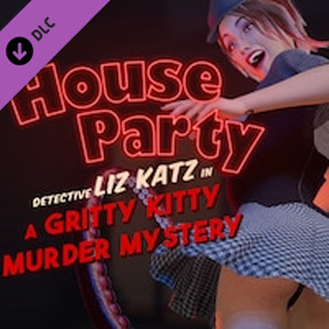 House Party Detective Liz Katz in a Gritty Kitty Murder Mystery Expansion Pack