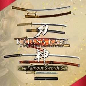KATANA KAMI A Way of the Samurai Story Five Famous Swords Set Pc
