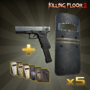 Killing Floor 2 Riot Shield and G18
