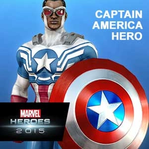 Marvel Heroes 2015 Captain America Hero