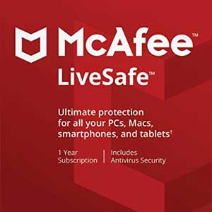 Buy McAfee LiveSafe 2020 CD KEY Compare Prices