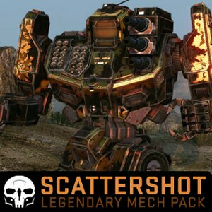 MechWarrior Online Scattershot Legendary Mech Pack