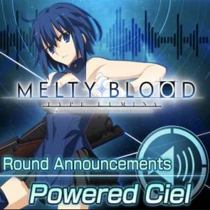 MELTY BLOOD TYPE LUMINA Powered Ciel Round Announcements