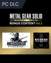 Buy METAL GEAR SOLID MASTER COLLECTION Vol.2 BONUS CONTENT CD Key Compare Prices