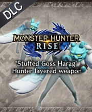 Monster Hunter Rise Stuffed Goss Harag Hunter layered