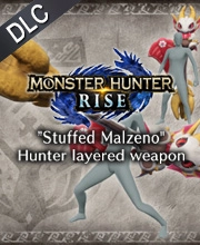 Monster Hunter Rise Stuffed Malzeno Hunter layered weapon