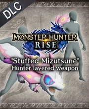 Monster Hunter Rise Stuffed Mizutsune Hunter layered weapon