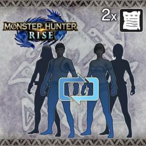 Monster Hunter Rise Two Character Edit Vouchers Xbox Series X