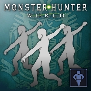 Monster Hunter World Gesture Gallivanting Dance Xbox Series X