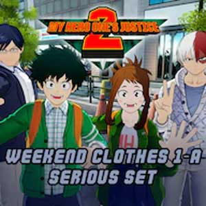 Buy My Hero One’s Justice 2 Weekend Clothes 1-A Serious Set PS4 Compare Prices