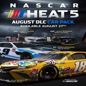 NASCAR Heat 5 August Pack
