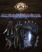 Path of Exile Eternal Iron Incarcerator Supporter Pack Playstation 4