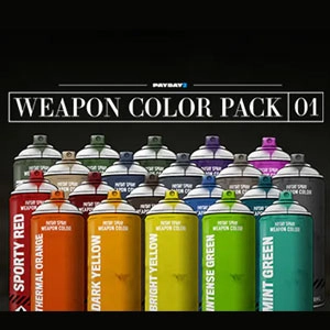 PAYDAY 2 Weapon Color Pack 1