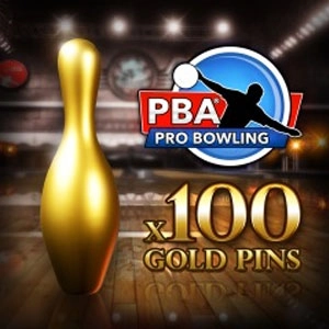 PBA Pro Bowling Gold Pins