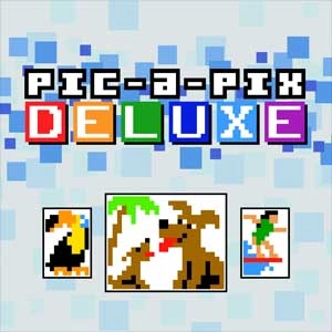 Pic-a-Pix Deluxe Mixed Puzzles 8 Switch