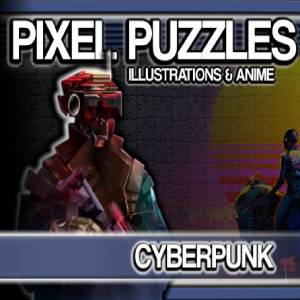 Pixel Puzzles Illustrations & Anime Jigsaw Pack Cyberpunk