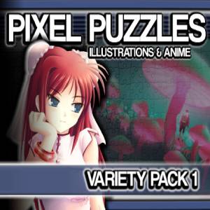 Pixel Puzzles Illustrations & Anime Jigsaw Pack Variety Pack 1