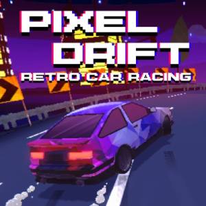 Pixel Retro Drift Arcade Car Racing Nintendo Switch