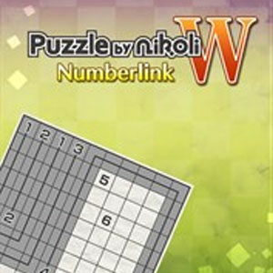 Puzzle by Nikoli W Numberlink