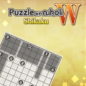 Puzzle by Nikoli W Shikaku