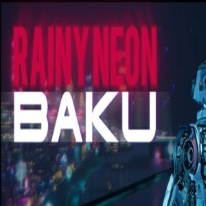 Rainy Neon Baku