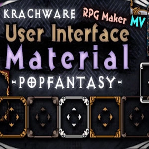 RPG Maker MV Krachware User Interface Material POPFANTASY