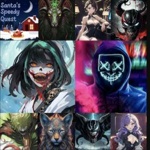 Santa’s Speedy Quest Avatar Bundle Playstation 5