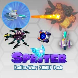 Spriter Radius-Wing SHMUP Animated Art Pack