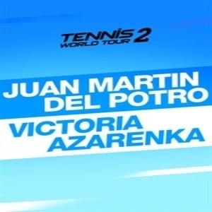 Tennis World Tour 2 Juan Martin Del Potro & Victoria Azarenka
