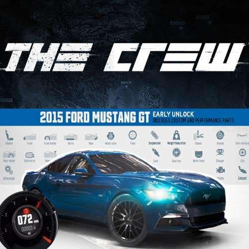 The Crew 2015 Ford Mustang GT Fastback Street Edition Pc