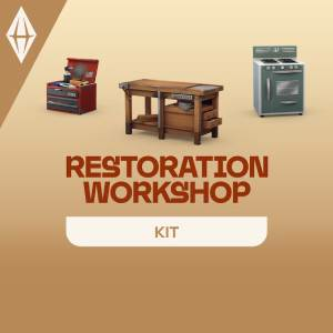 The Sims 4 Restoration Workshop Kit Playstation 4