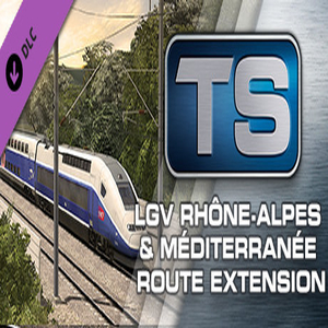 Buy Train Simulator LGV Rhone Alpes and Mediterranee Route Extension Add On CD Key Compare Prices