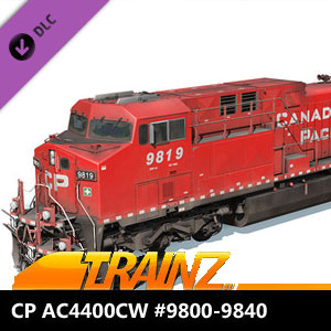 Trainz 2019 DLC CP AC4400CW #9800-9840