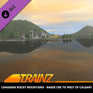 Trainz 2022 Canadian Rocky Mountains Baker Crk to West of Calgary