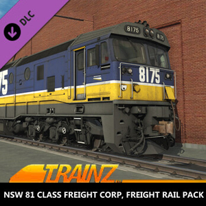 Trainz 2022 NSW 81 Class Freight Corp, Freight Rail Pack