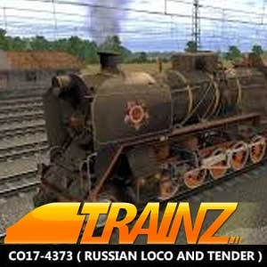 Trainz A New Era CO17-4373 Russian Loco and Tender
