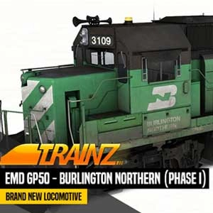 Trainz A New Era EMD GP50 Burlington Northern Phase 1