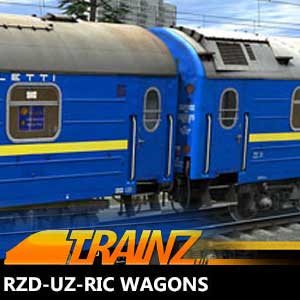 Trainz A New Era RZD-UZ-RIC Wagons