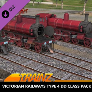 Trainz Plus Victorian Railways Type 4 DD Class Pack-Canadian Red Pc