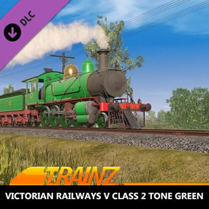 Trainz Plus Victorian Railways V Class 2 Tone Green Pc