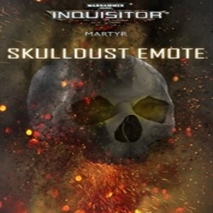Warhammer 40K Inquisitor Martyr Skulldust emote