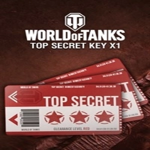 World of Tanks Top Secret Key Card Xbox Series X