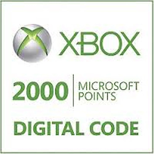 2000 Microsoft Xbox Live Points 